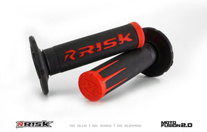 FUSION 2.0 Ergo Moto Grips with Fusion Grip Tech Bonding System