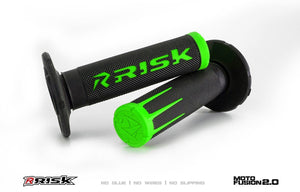 FUSION 2.0 Ergo Moto Grips with Fusion Grip Tech Bonding System