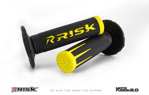 FUSION 2.0 Ergo Moto Grips with Fusion Grip Tech Bonding System