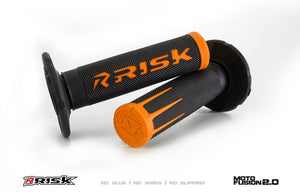 FUSION 2.0 Ergo Moto Grips with Fusion Grip Tech Bonding System