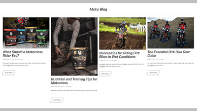 Risk Racing's MOTO BLOG MENU ITEM