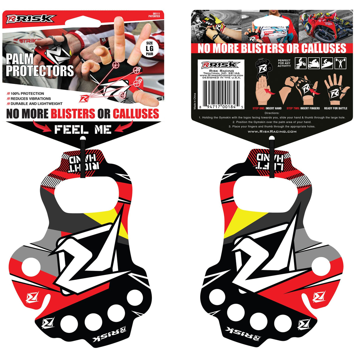 Protectores De Palma-Guantes Ligeros De Protección Blister